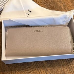 Furla Beige Wallet NWOT